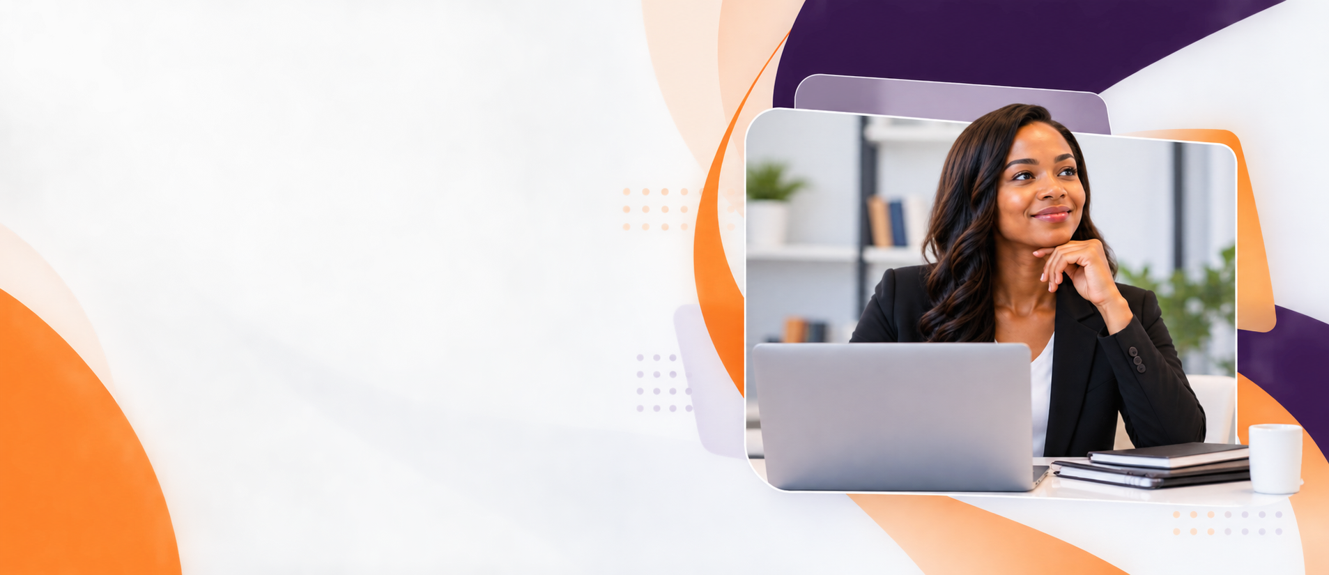 Home Tax Education Hero With Professional Woman